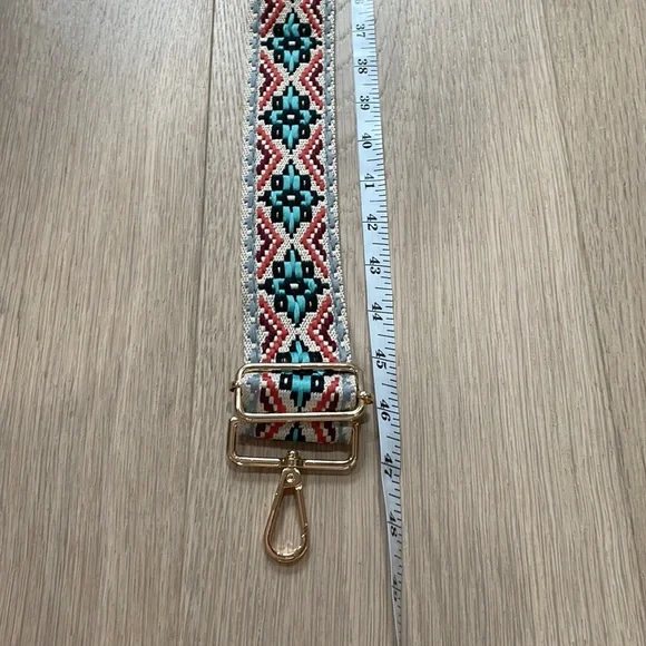 NWT Purse strap+Adjustable length+Free People Floral+Fits Madewell bags - Picture 6 of 10